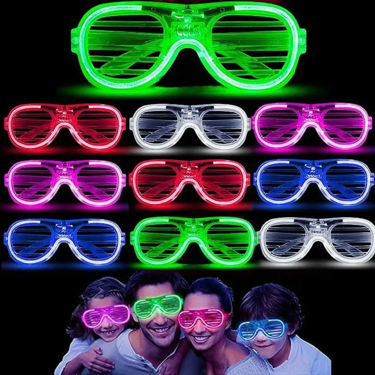 LED Shutter Glasses for Ultimate Party Fun!